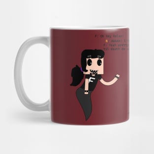 F & N Alphabet Lore Human Fan Kids Mug